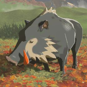 Red-tusked Boar